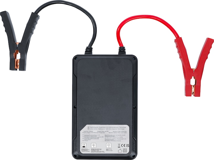 Produktbild BGS Starthilfegerät Batterielos mit Ultra-Kondensator Technologie 12 V / 800 A / 1600 A (1600 A)