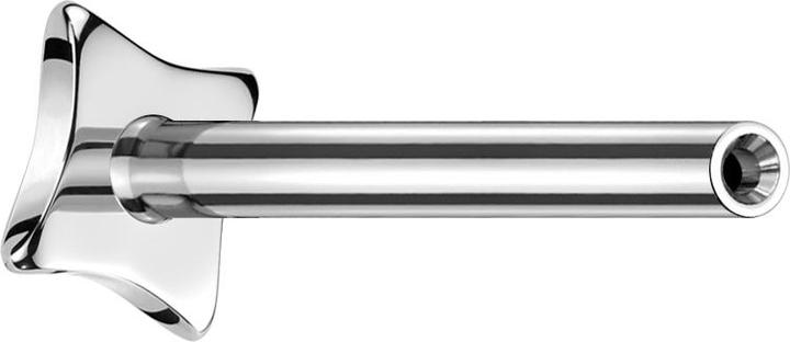 Immagine prodotto Star Piercing Asta per labret microfilettata quadrata concava in argento (Titanio, senza ottone)
