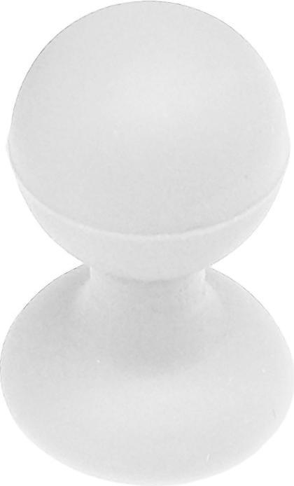 Actual product image Hurtel Phone holder with a round head - white