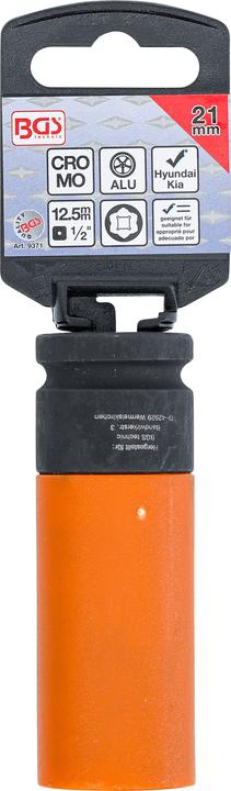 Productafbeelding BGS Beschermende slaghuls voor Hyundai i30, Tucson & Kia 12,5 mm (1/2") aandrijving 21 mm (21 mm)