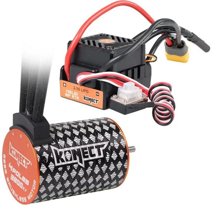 Immagine prodotto Konect Set di motori brushless 3800Kv 60Amp WP 4P 3650SL