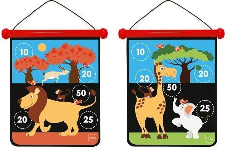 Image du produit Scratch Jeu de fléchettes Safari, moyen