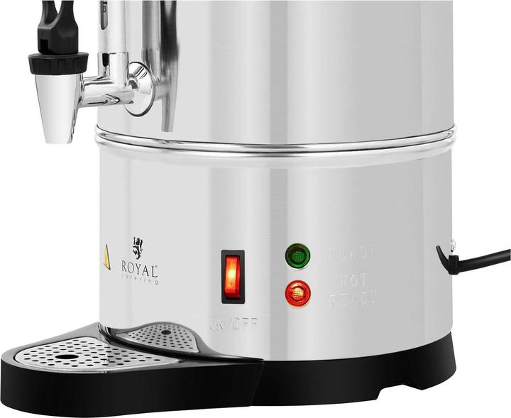 Produktbild Royal Catering Kaffeemaschine Kaffeeautomat Filterkaffeemaschine 9 L Edelstahl mit Kupferhahn