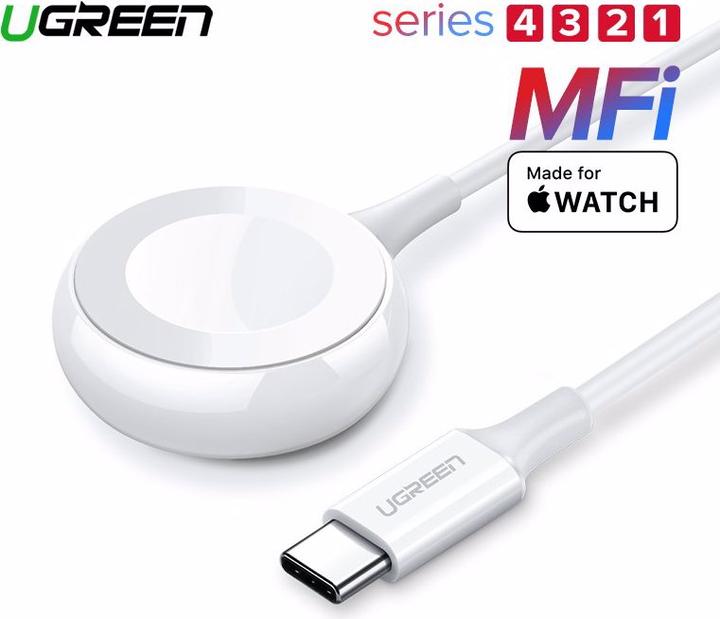 Produktbild Ugreen Wireless Charging für Apple Watch mit USB-C & USB-A