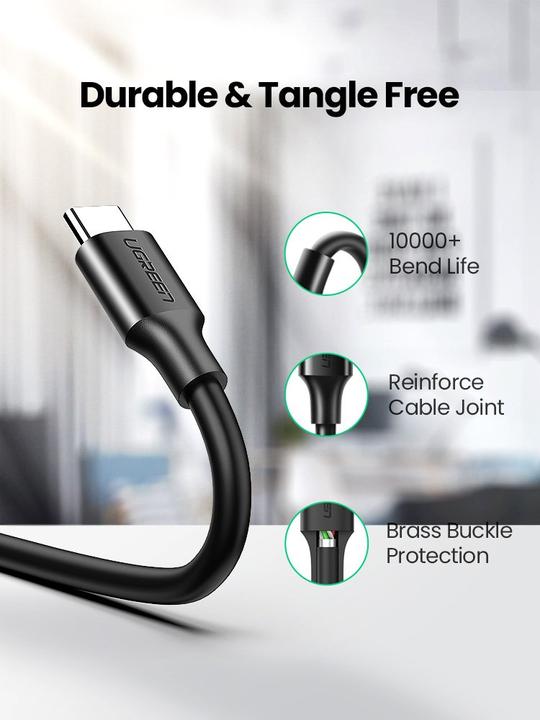 Produktbild Ugreen USB A – USB Typ C (1.50 m, USB 2.0, 60 W)