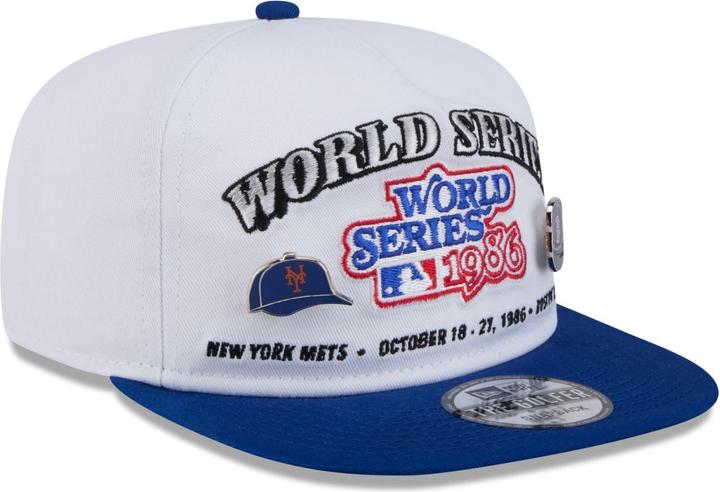 Produktbild New Era Golfer Cap - World Series 1986 Pin Mets Red Sox (One Size)
