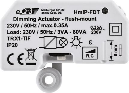 Produktbild ELV Homematic IP Dimmaktor Unterputz,Bausatz (Dimmaktor)