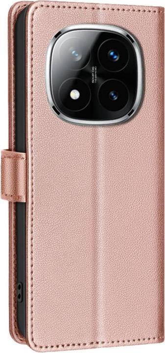 Produktbild Binfen Color Xiaomi Redmi Note 14 Pro 4G - BINFEN Leder Etui Hülle mit RFID Blocker (Xiaomi Redmi Note 14 Pro)