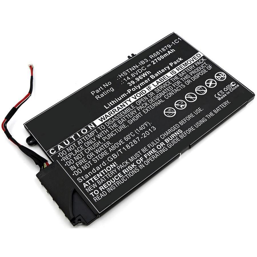 Thumbnail - CoreParts MBXHP-BA0189 (4 Zellen, 2700 mAh), Notebook Akku, Schwarz