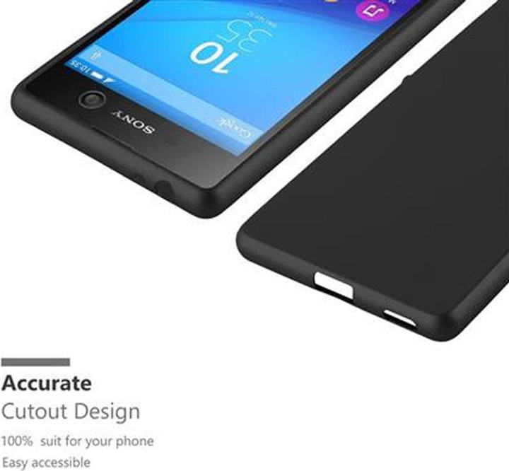 Produktbild Cadorabo TPU Matt Metallic Cover (Sony Xperia M5)