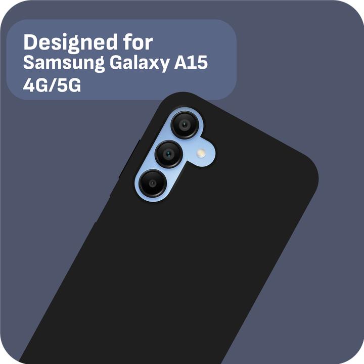 Produktbild Cazy Silikon Hülle Kompatibel mit Samsung Galaxy A15 / A15 5G - Soft TPU Schutz - (Samsung Galaxy A15, Samsung Galaxy A15 5G)