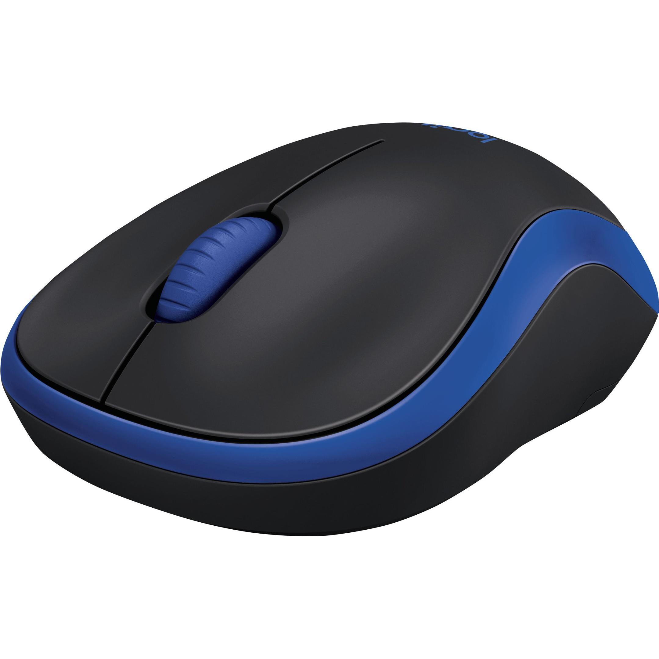 Thumbnail - Logitech M185 (Kabellos), Maus, Blau
