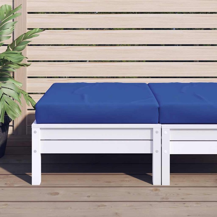 Image du produit VidaXL Ensemble salon de jardin 10 pièces avec coussins (60 x 60 x 8 cm)