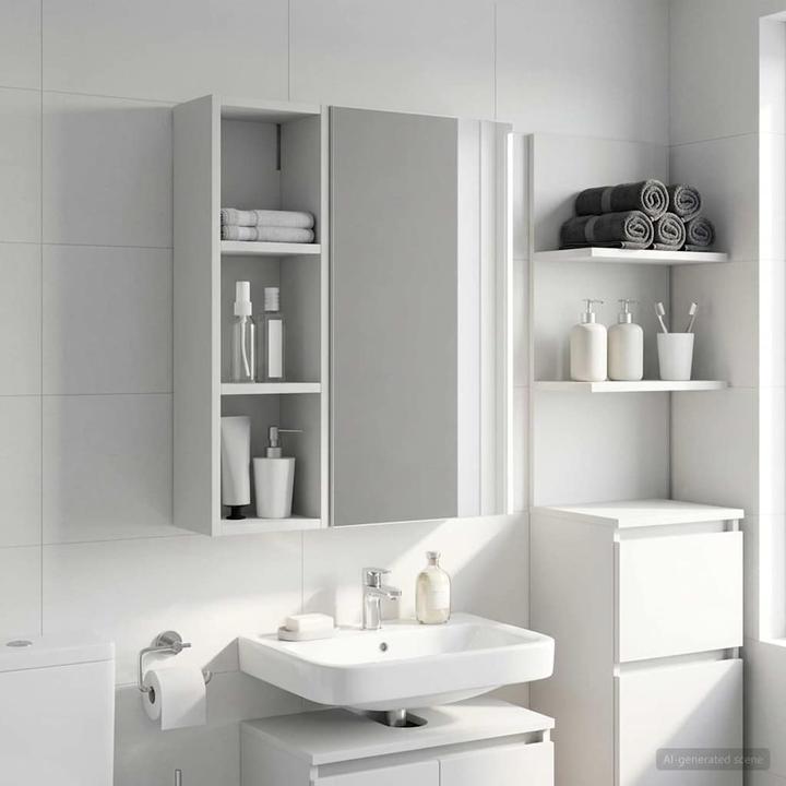 Produktbild vidaXL Badezimmerschrank (20 x 14 x 70 cm)
