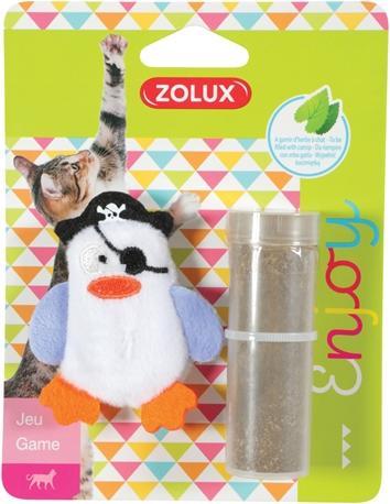 Immagine prodotto Zolux Piraat Eend Met Catnip Wit (Catmint giocattolo)
