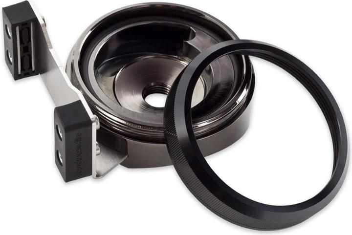 Produktbild Aqua Computer Aquacomputer ULTITOP D5 MIRROR BLACK Pumpenadapter f??r D5-Pumpen, G1/4