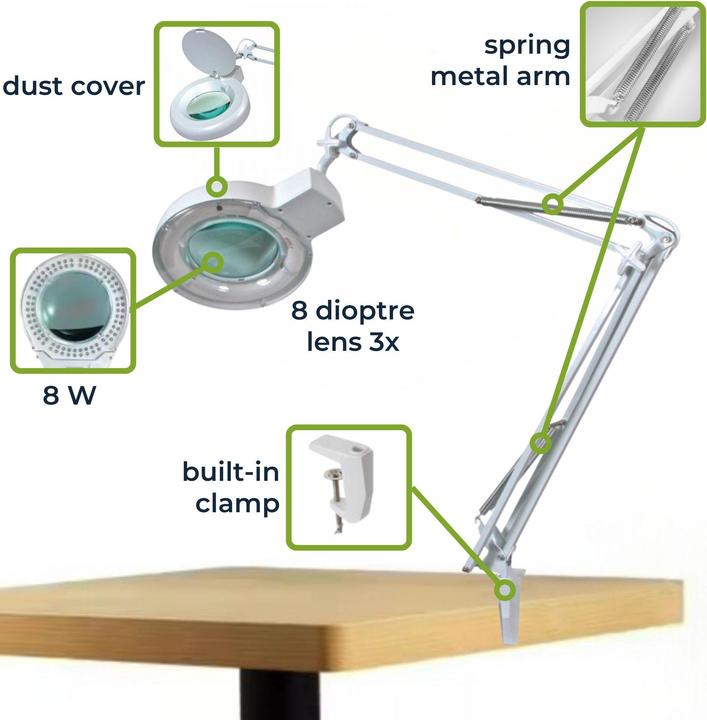 Productafbeelding Velleman Loeplamp (650 lm)