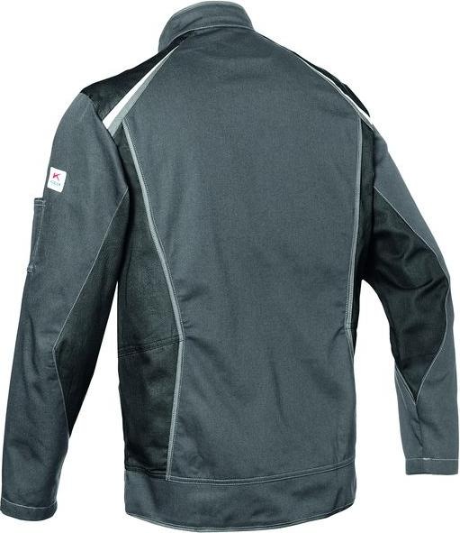 Produktbild Kübler Jacke ICONIQ cotton anthrazit/schwarz Form 1140 Grösse 3XL (3XL)