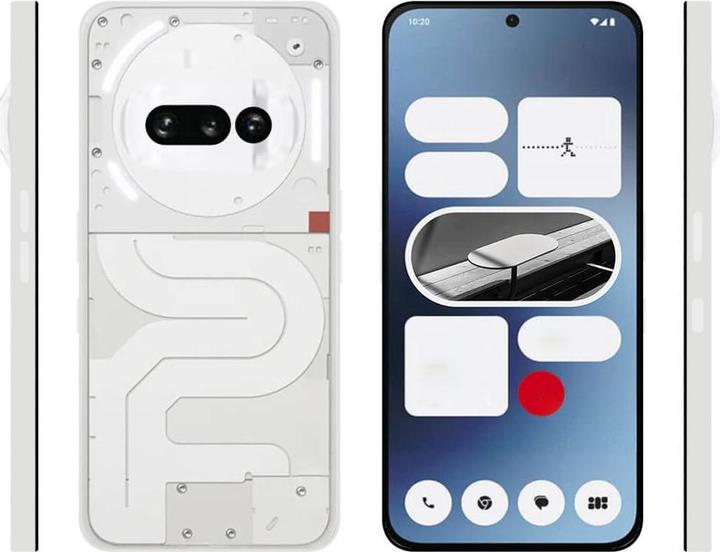 Actual product image Cover-Discount Nothing Phone (3a) - Silikon Gummi Case transparent (Nothing Phone (3a))