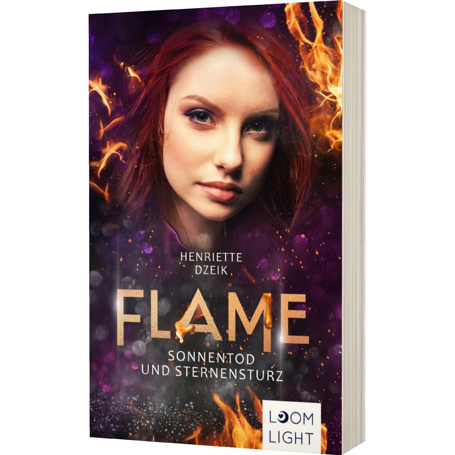 Flame 5: Sonnentod und Sternensturz, Kinderbücher von Christin Giessel, Henriette Dzeik