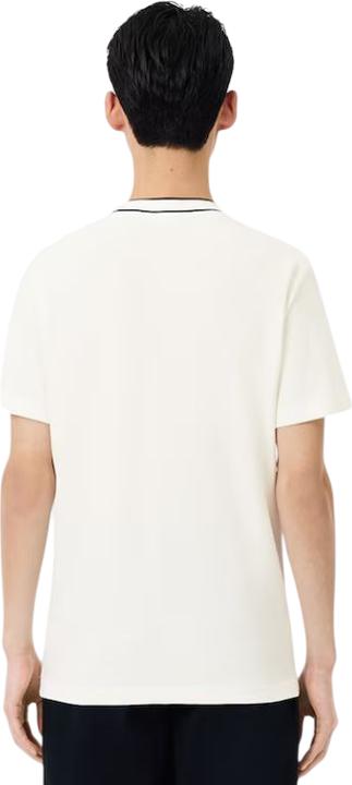 Produktbild Lacoste T-Shirt Stretch Pique Striped Collar (M)