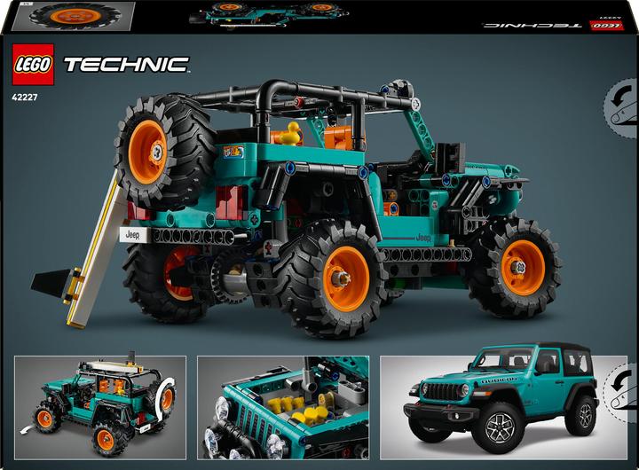 Immagine prodotto LEGO Jeep Wrangler Rubicon, veicolo fuoristrada (42227, LEGO Technic)
