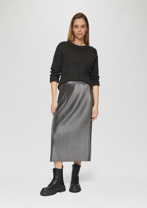 Image du produit S.Oliver Rock Plisseerock in Midilänge mit Metallic-Effekt (42)