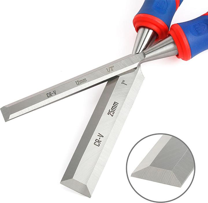 Actual product image Workpro Chrome vanadium steel chisel set 3 pieces