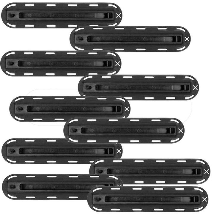 Actual product image Futures Finbox F2 ILT 1/2 inch black 10 pieces