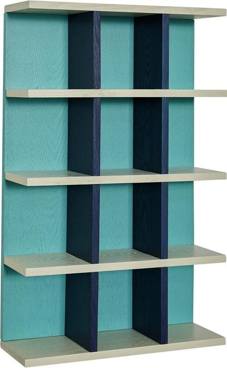 Hübsch Galaxy Regal Turquiose/Blau/Grau (14 x 45 x 70 cm)