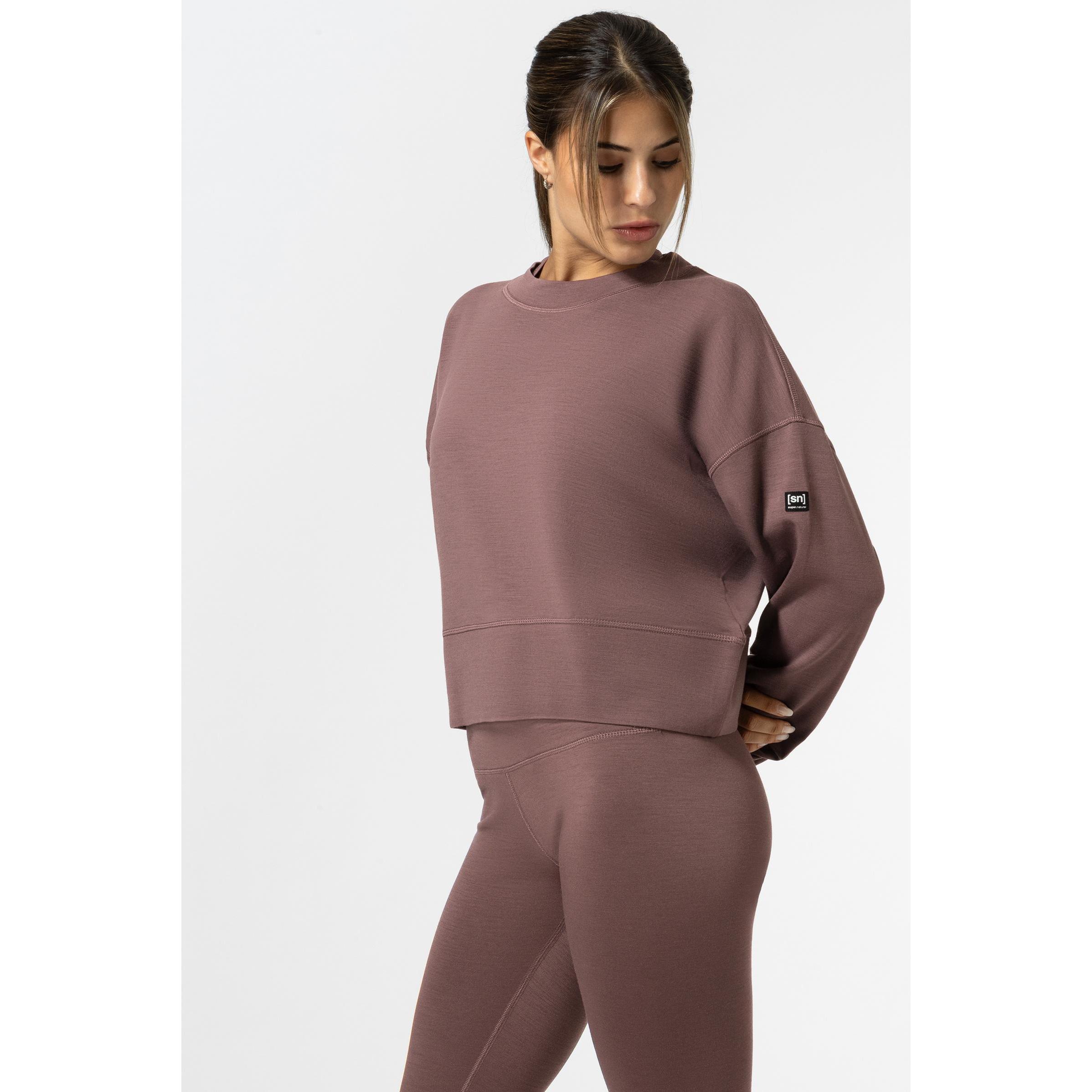 Super Natural, Damen, Pullover, Women's Krissini Sweater, Braun, (M)