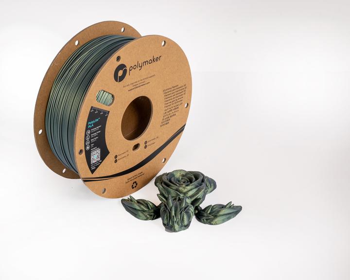 Actual product image Polymaker PolyLite PLA Starlight (PLA, 1.75 mm, 1000 g, Multicoloured)