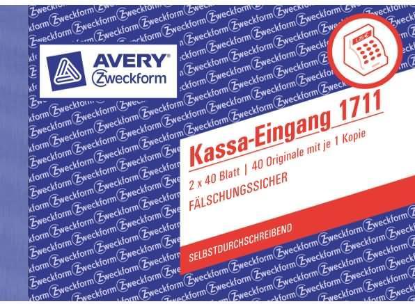 Produktbild Avery Kassa-Eingang (80x)