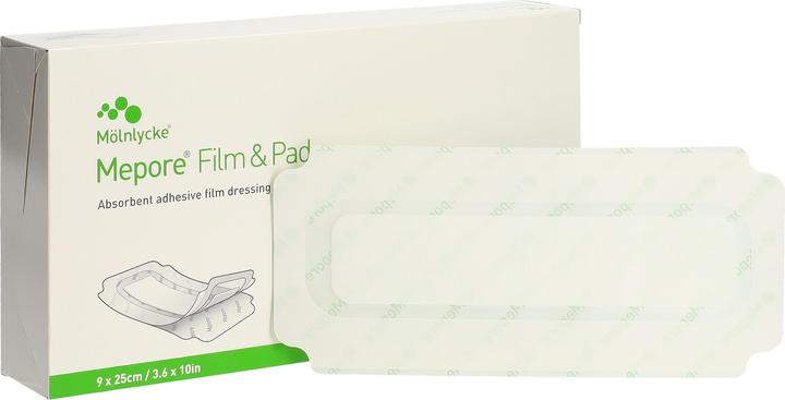 Produktbild Mepore Film & Pad 9x25cm 30 Stk (30 x)