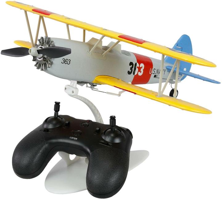 Immagine prodotto Amewi AMXFlight N2S-2 Stearman 360mm 6G/3D 6-Kanal RTF (Motore multiplo)
