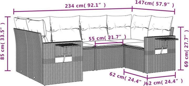 Produktbild vidaXL Raven