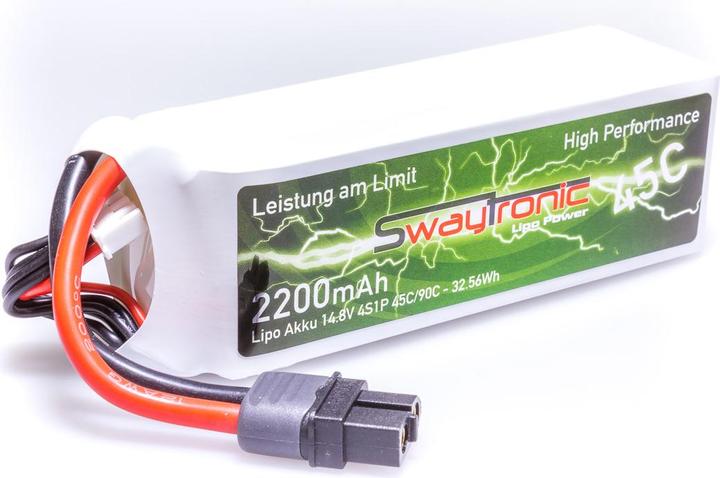 Actual product image Swaytronic Sway-FPV Battery (14.80 V, 2200 mAh)