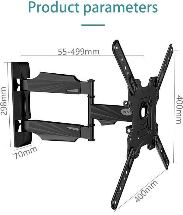 Produktbild Ernitec Wall bracket for 1 monitor - (Wand, 32" - 60")