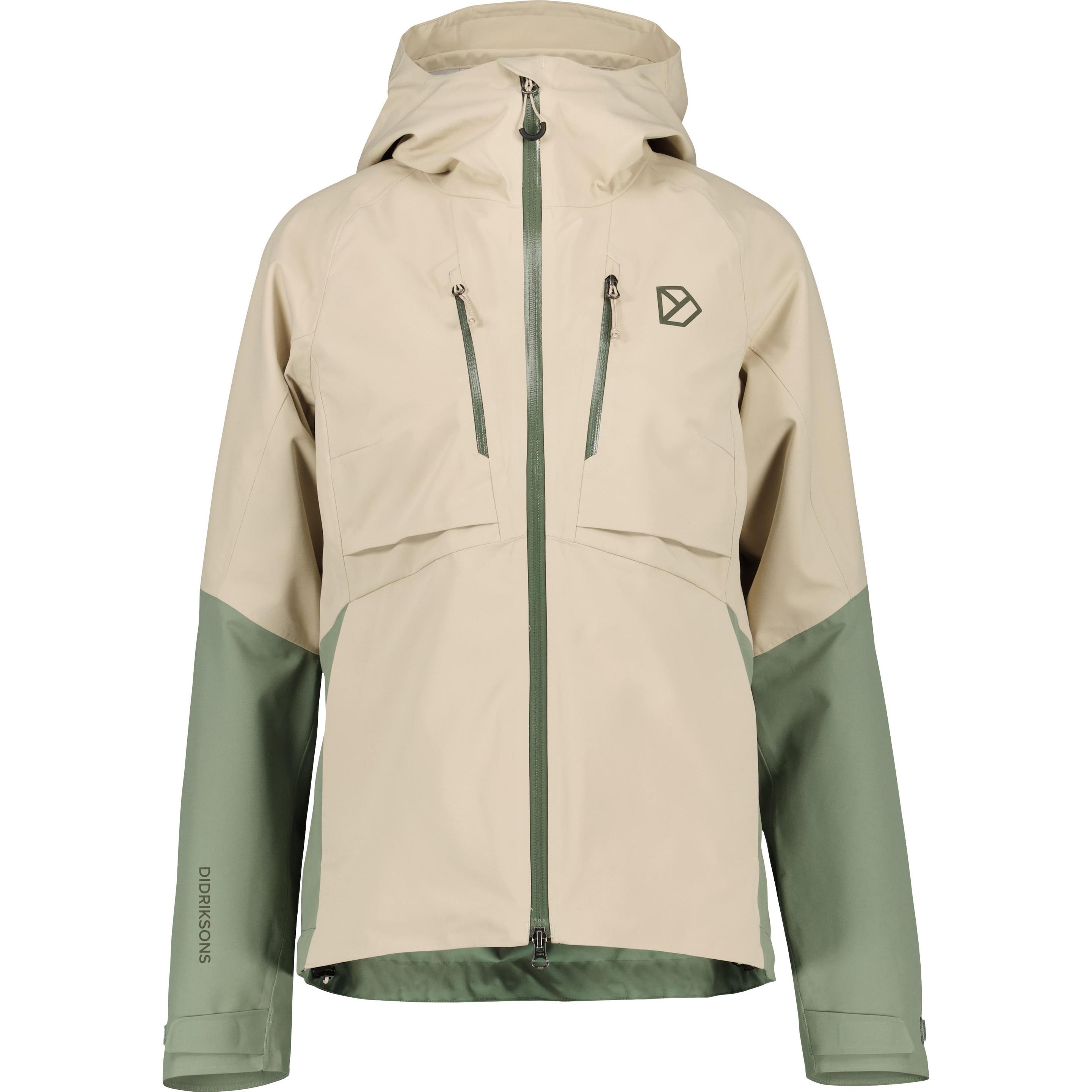 Didriksons, Damen, Jacke, Women's Indus Jacket 3 (46), Beige, 46