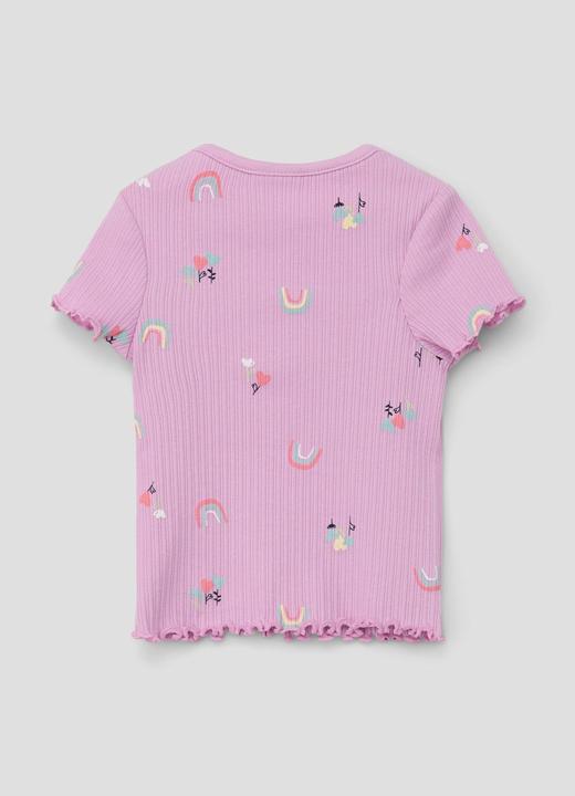 Produktbild S.Oliver T-Shirt T-Shirt aus Rippware (92)