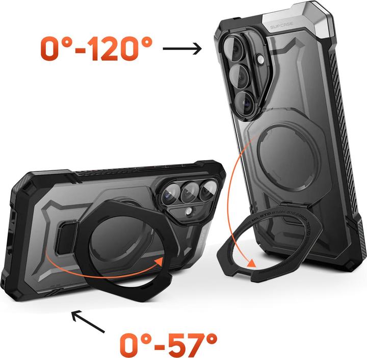 Actual product image Supcase Ub Grip Mag Magsafe Galaxy S26 Schwarz (Samsung Galaxy S26)