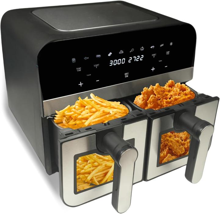Image du produit Comfy Nest Friteuse à air double avec fenêtres