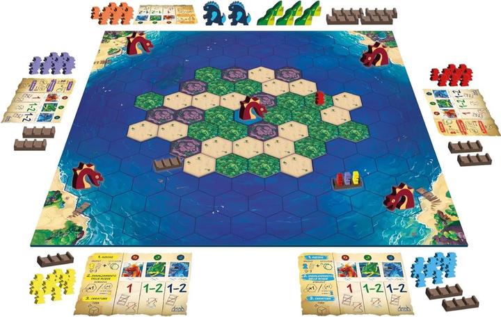 Actual product image Asmodée Survive the Island - Ed. Italiana (Italian, 2 - 5 Players)