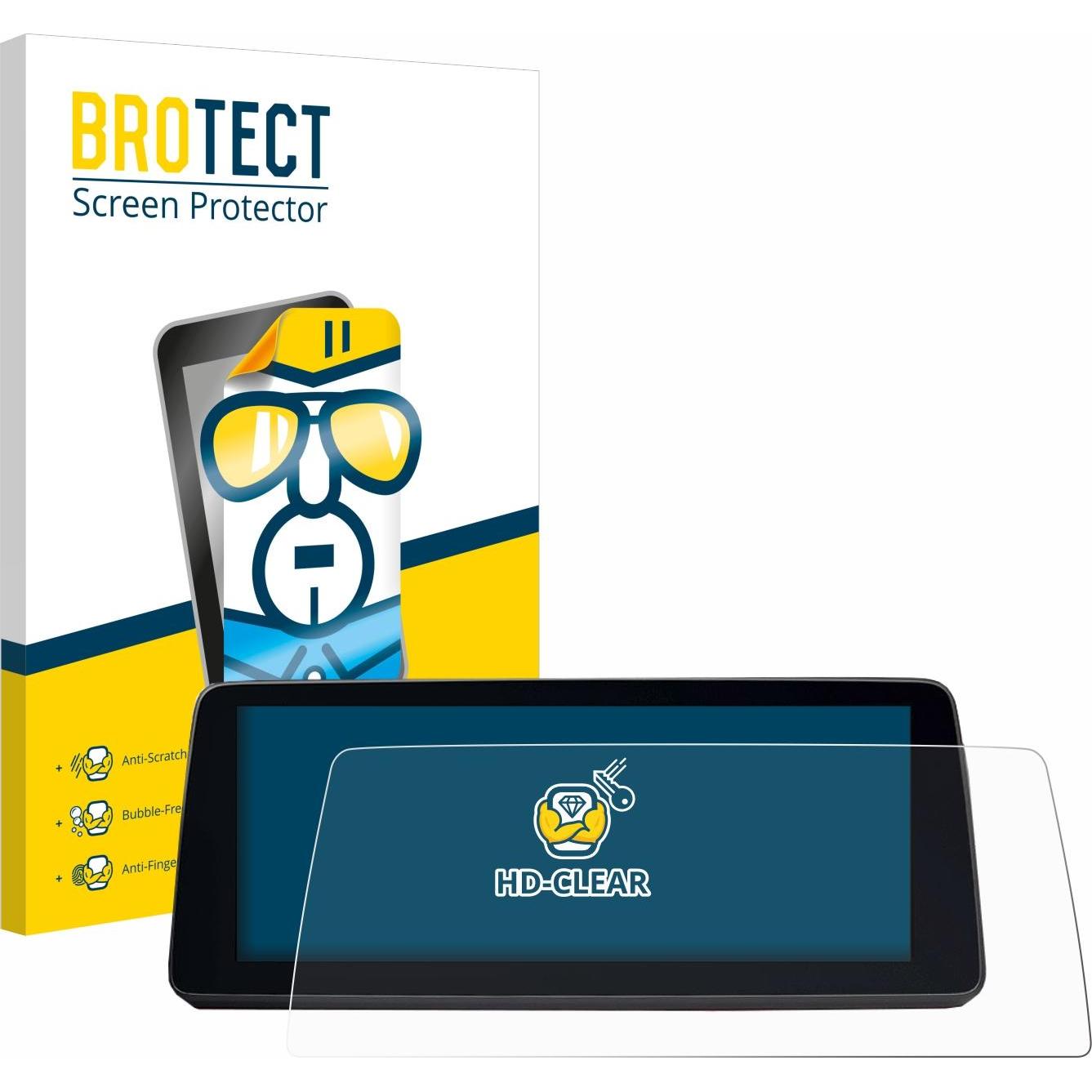 BROTECT, Fahrzeug Navigation Zubehör, Schutzfolie Displayschutz Klar
