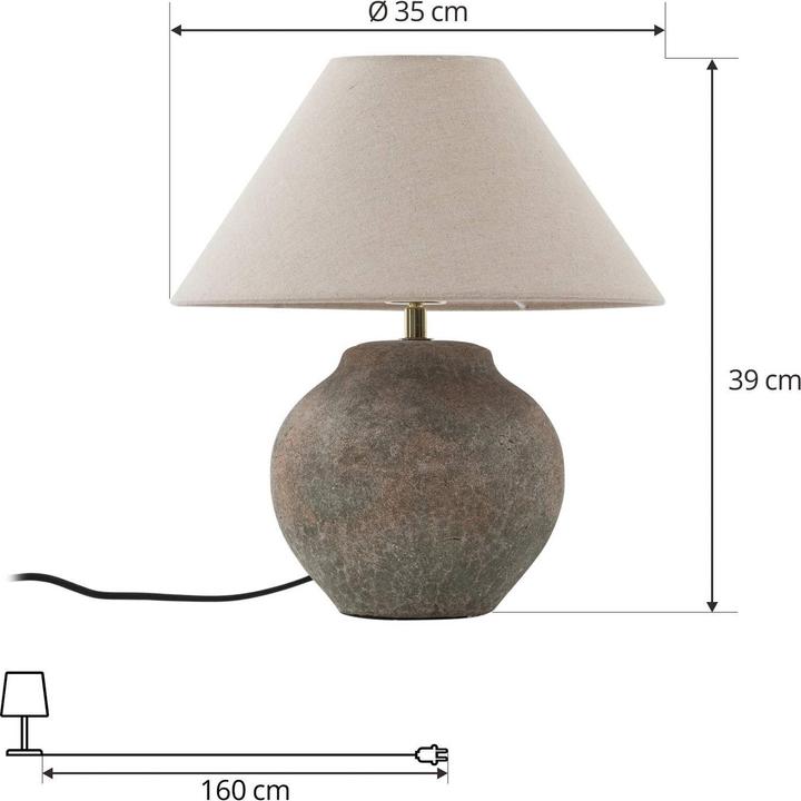 Actual product image Lucande Thalorin (E27)