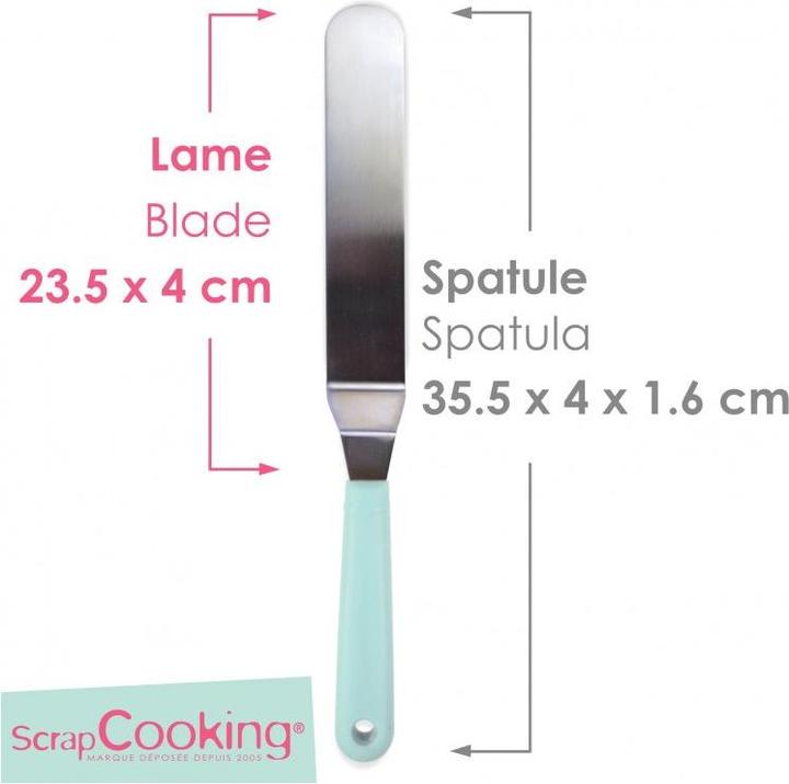 Actual product image ScrapCooking Spachtel