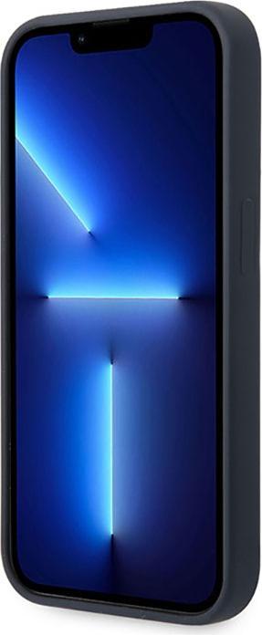 Produktbild BMW Etui BMHMP14LSILNA iPhone 14 Pro 6,1" granatowy/navy Silicone Metal Logo MagSafe (Apple iPhone 14 Pro)