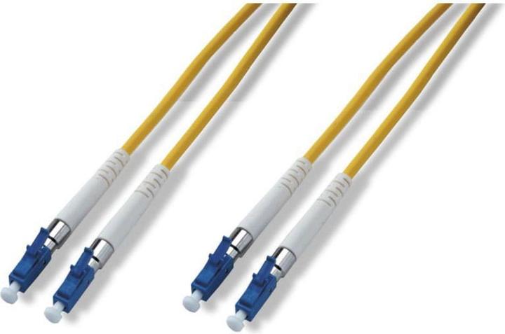 Dönges Patchkabel LWL, 9/125µ LC/LC, 1 m, gelb (1 m)