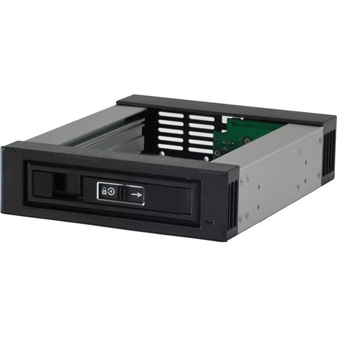 JJ Computer JOUJYE JJ-137M-SS SATA/SAS 13,3cm 5.25Zoll schwarz fuer 8,9cm 3.5Zoll HDD 7pin SATA Connector (3.5"), Festpl...