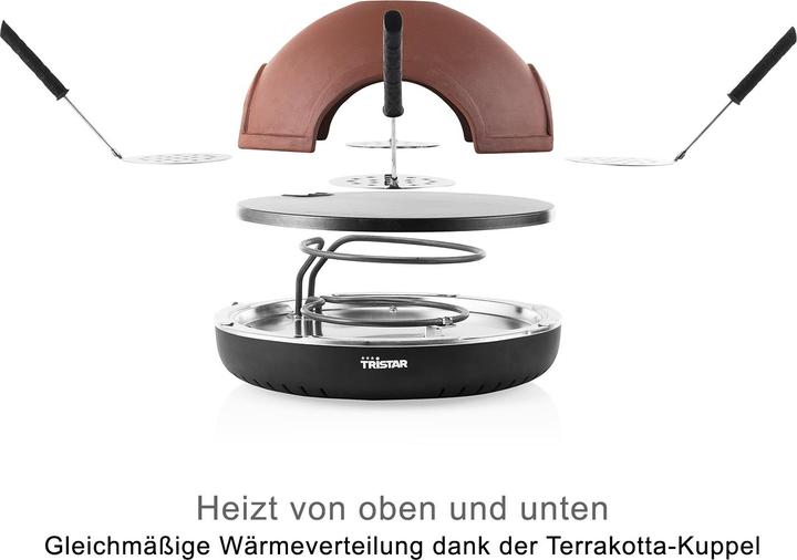 Actual product image Tristar Pizza oven Pizza Festa 4